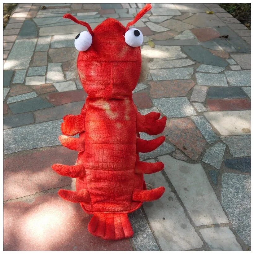 Spooktacular Halloween Pet Clothes: Lobster Transformation Costume for Cats and Dogs - Perfect for Teddy, Corgi, and More - Autumn and Winter Collection